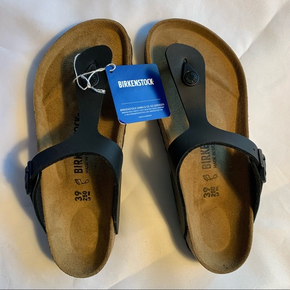 Birkenstock Shoes - NWT - Birkenstock Gizeh - Black - Size 39